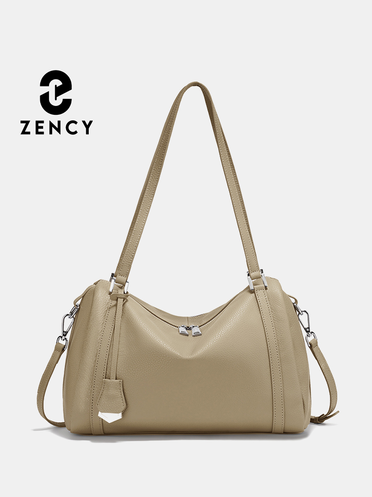 Women'S Work Bags Designer - Zency Women Shoulder Boston Bag Genuine