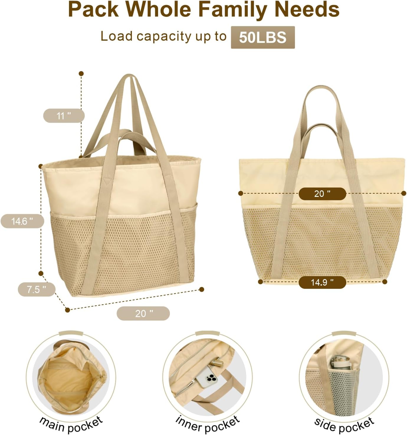 Waterproof Beach Bags for Wome - Women Bags Waterproof review and price