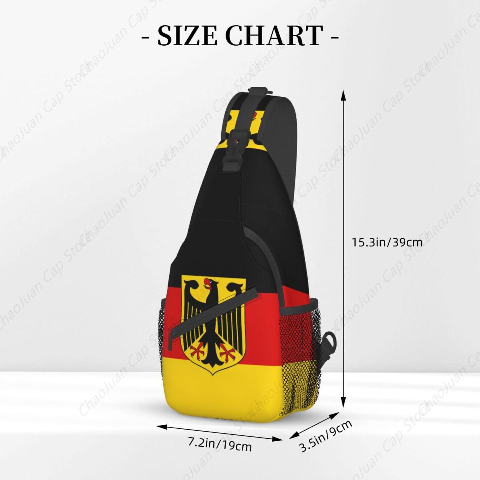 German Flag Sling Bag Crossbod - Women Bags Germany review and price