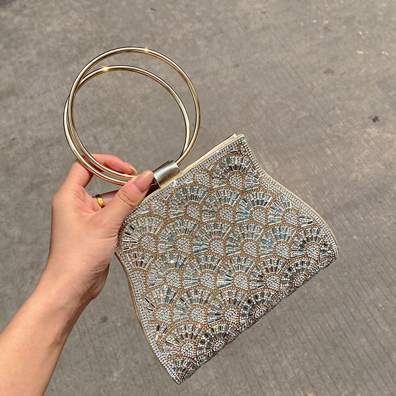 Glitter Shiny Diamond Clutch P - Women Handheld Bags review and price