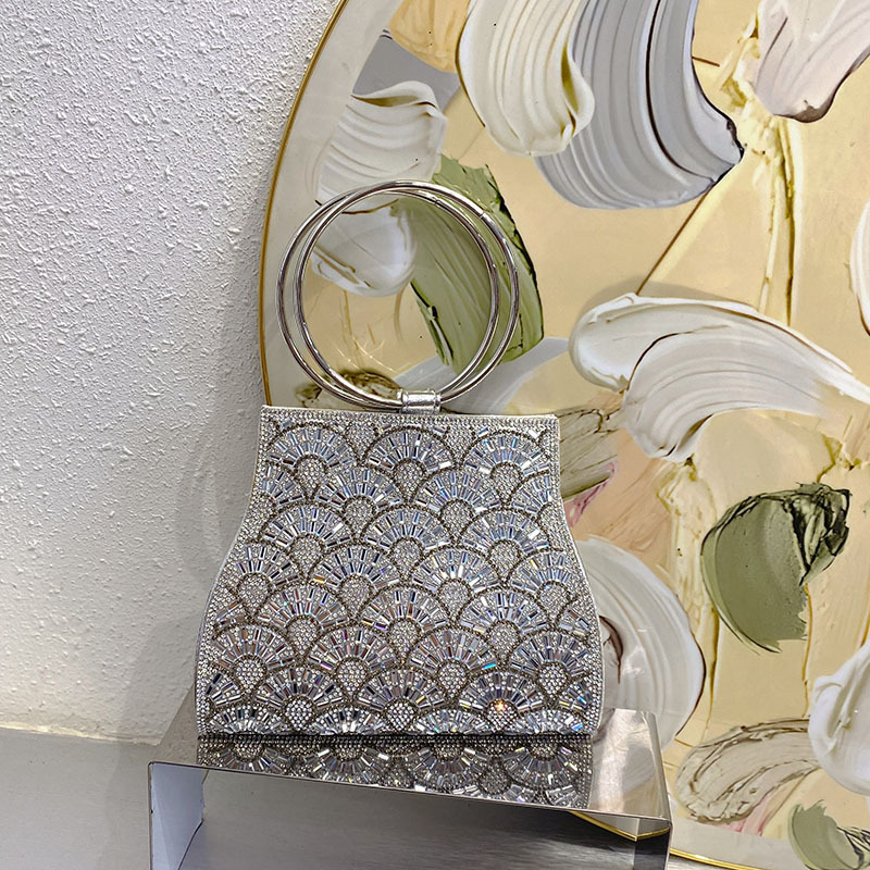 Glitter Shiny Diamond Clutch P - Women Handheld Bags review and price