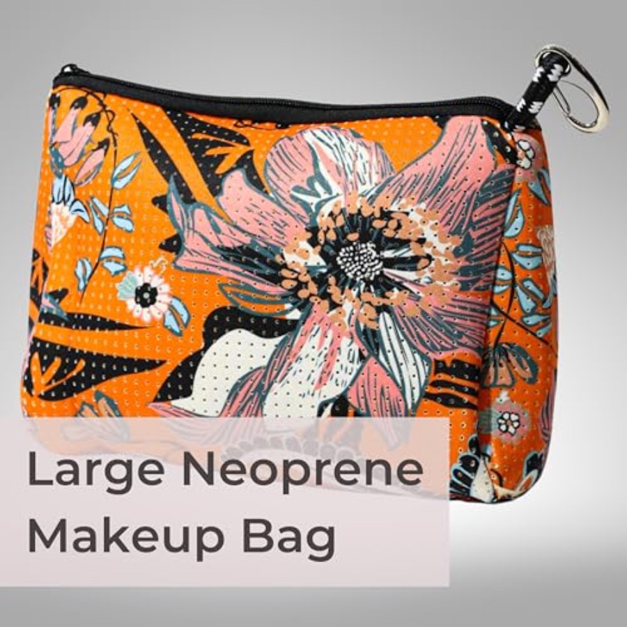 Brand Large Makeup Bag with Zi - Woman In Bag review and price