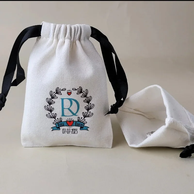 Custom Logo Cotton Jewelry Dra - Women Bags For Eid review and price