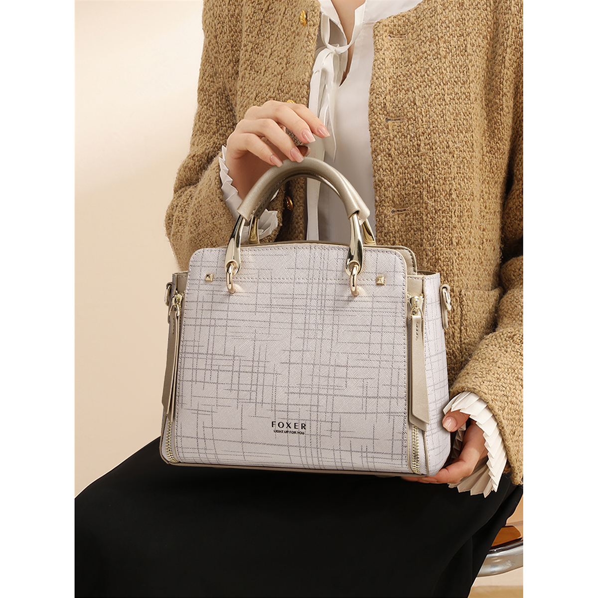FOXER Lady's Shoulder Bag Luxu - Women'S Best Bags For Work review and price
