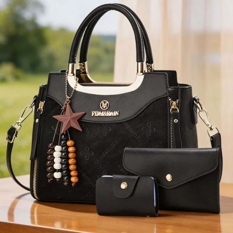 Stylish women's handbag, solid - Women'S Bags Handbags review and price