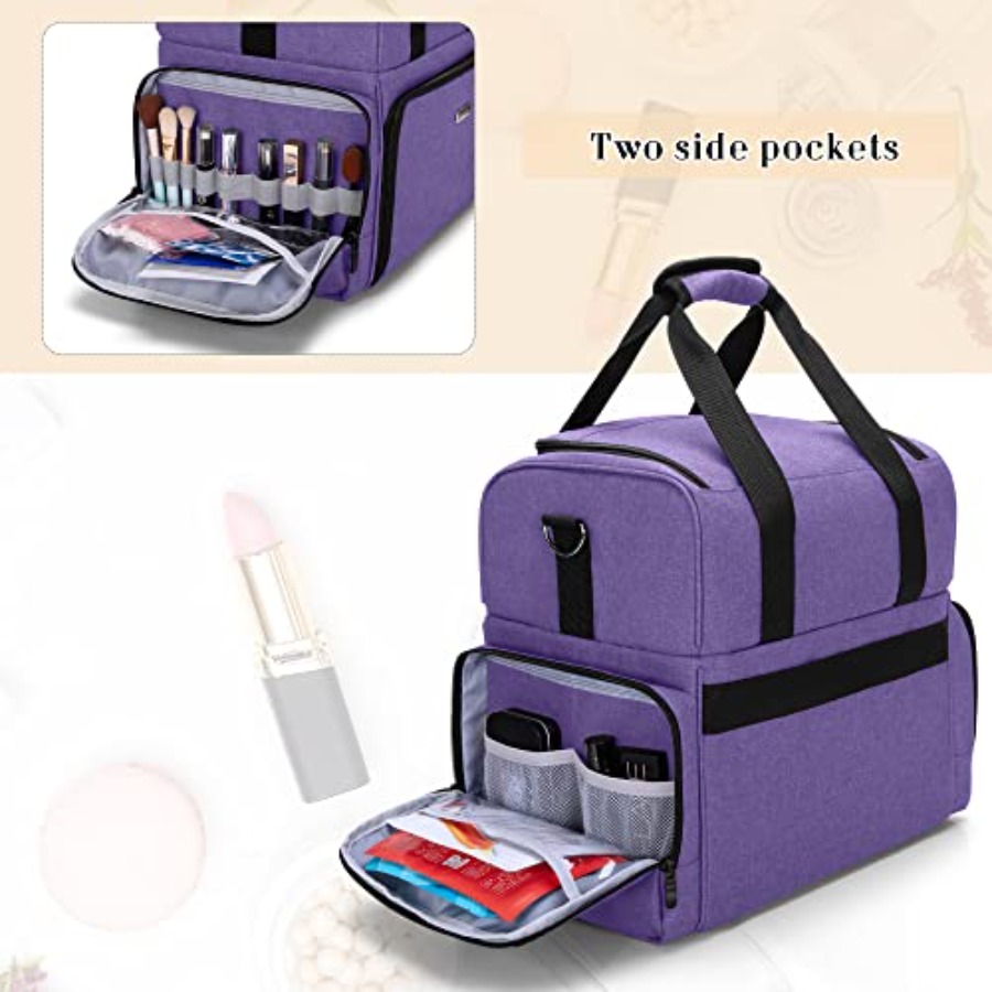 2 Layers Large Travel Makeup B - Woman In Bag review and price