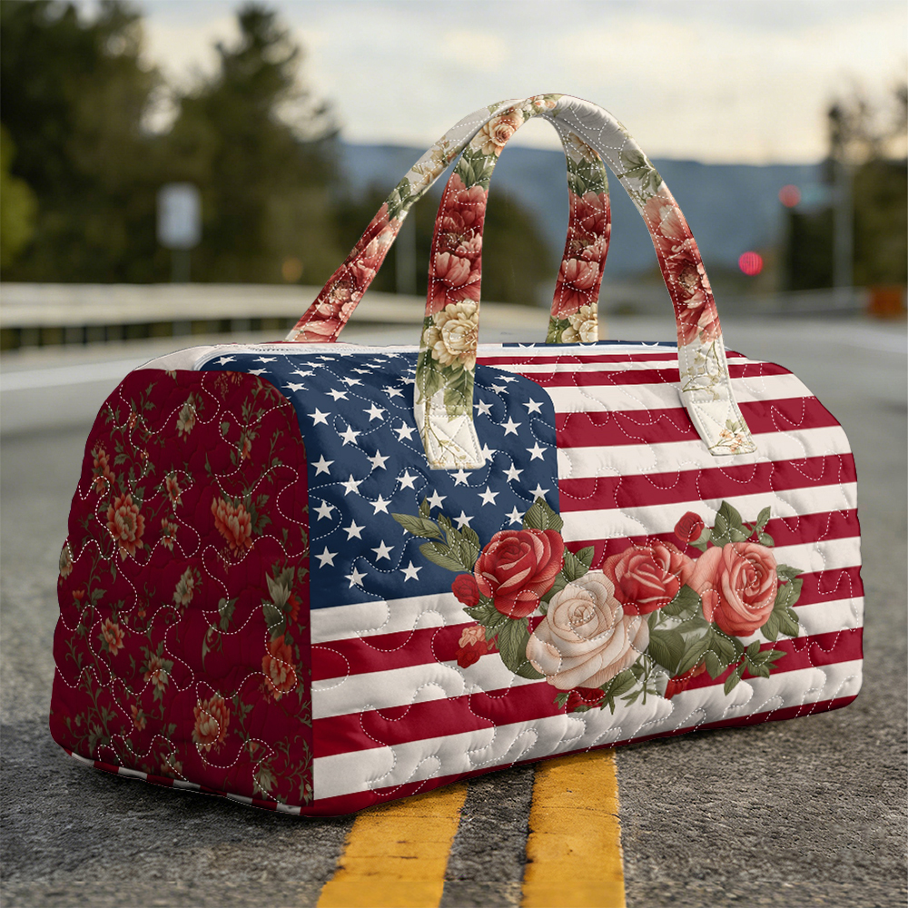 American Flag Quilted Duffle B - Women Bags Usa review and price