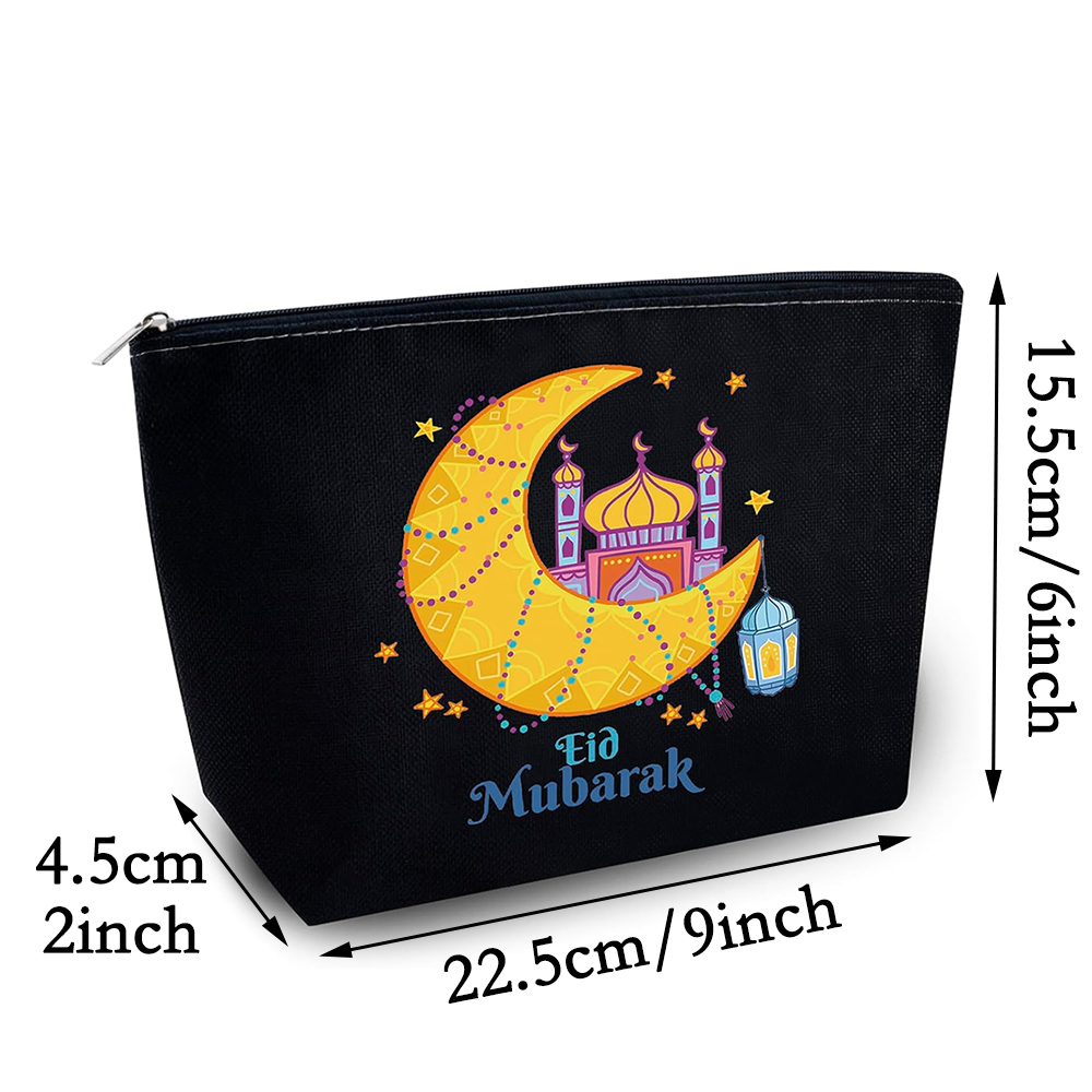 Eid Mubarak Black Canvas Makeu - Women Bags For Eid review and price