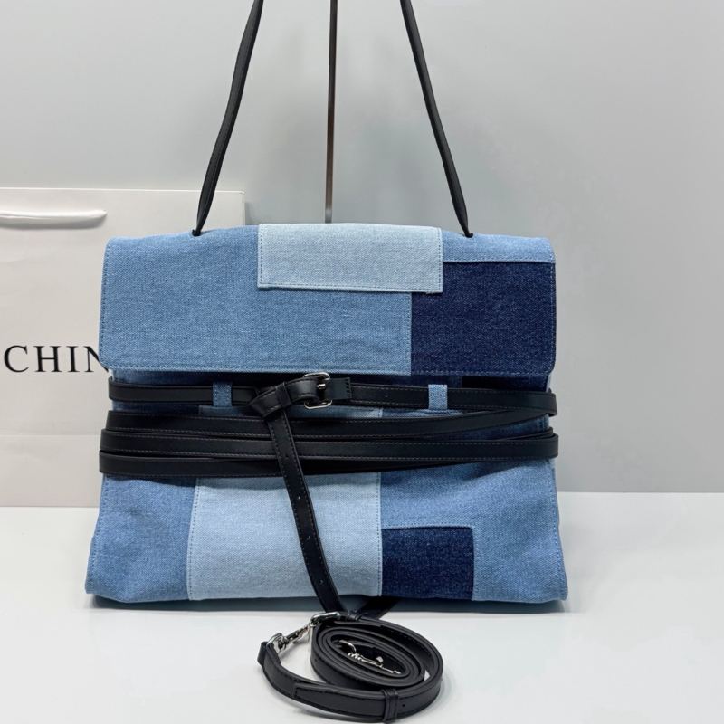 Color Block Denim Handbag Cros - Women'S Bags Handbags review and price