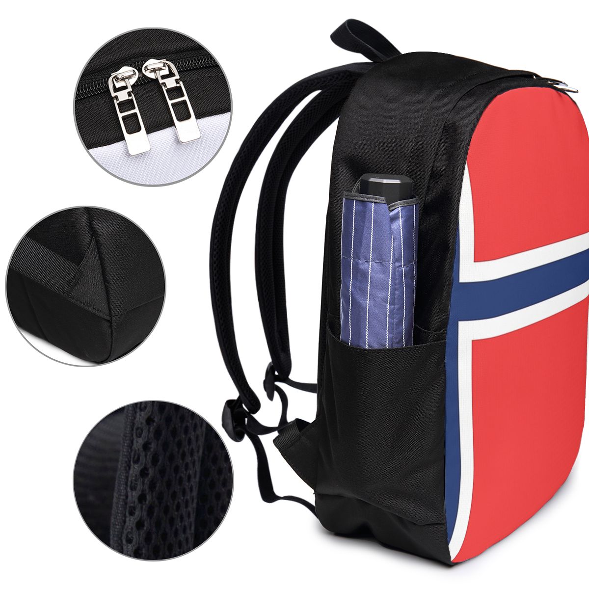 Norway Flag Backpack Travel No - Womens Backpack review and price