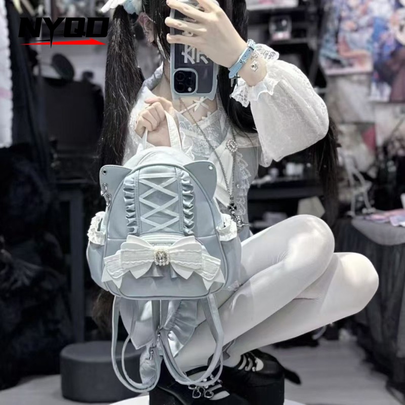 Sweet Japanese Lace Bow Cat Ea - Women'S Japanese Bags review and price