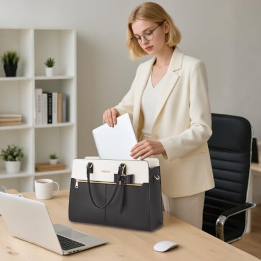 Laptop Tote Bag for Women, 15. - Woman In Bag review and price