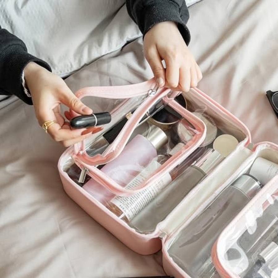 TSA Approved Toiletry Bag, Cle - Woman In Bag review and price