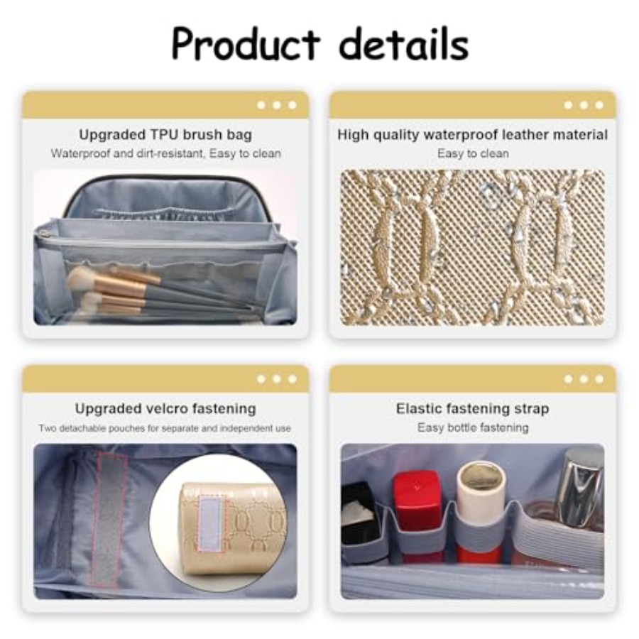 Travel Makeup Bag for Women: C - Woman In Bag review and price