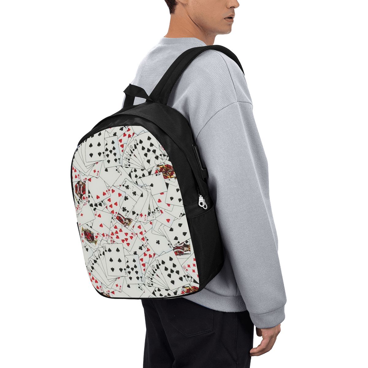 Playing Cards Poker Print Back - Womens Backpack review and price
