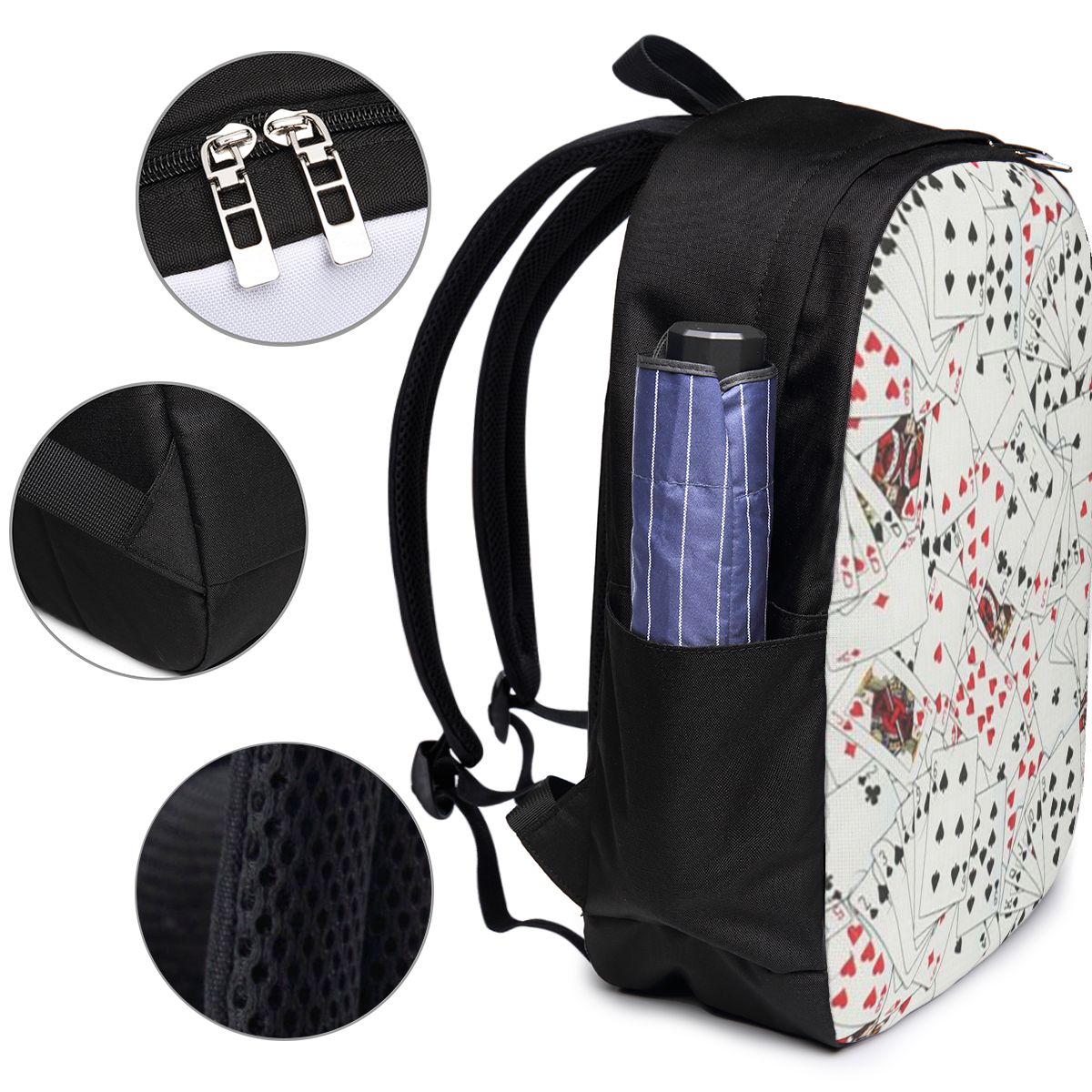 Playing Cards Poker Print Back - Womens Backpack review and price