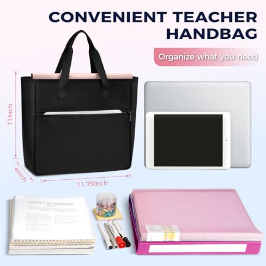Rolling Teacher Bag, 15.6 Inch - Woman In Bag review and price