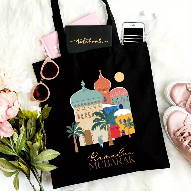 Aesthetic Ramadan Tote Bag Eid - Women Bags For Eid review and price