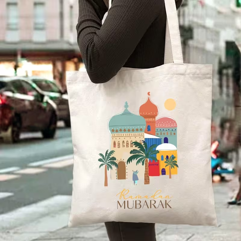 Aesthetic Ramadan Tote Bag Eid - Women Bags For Eid review and price