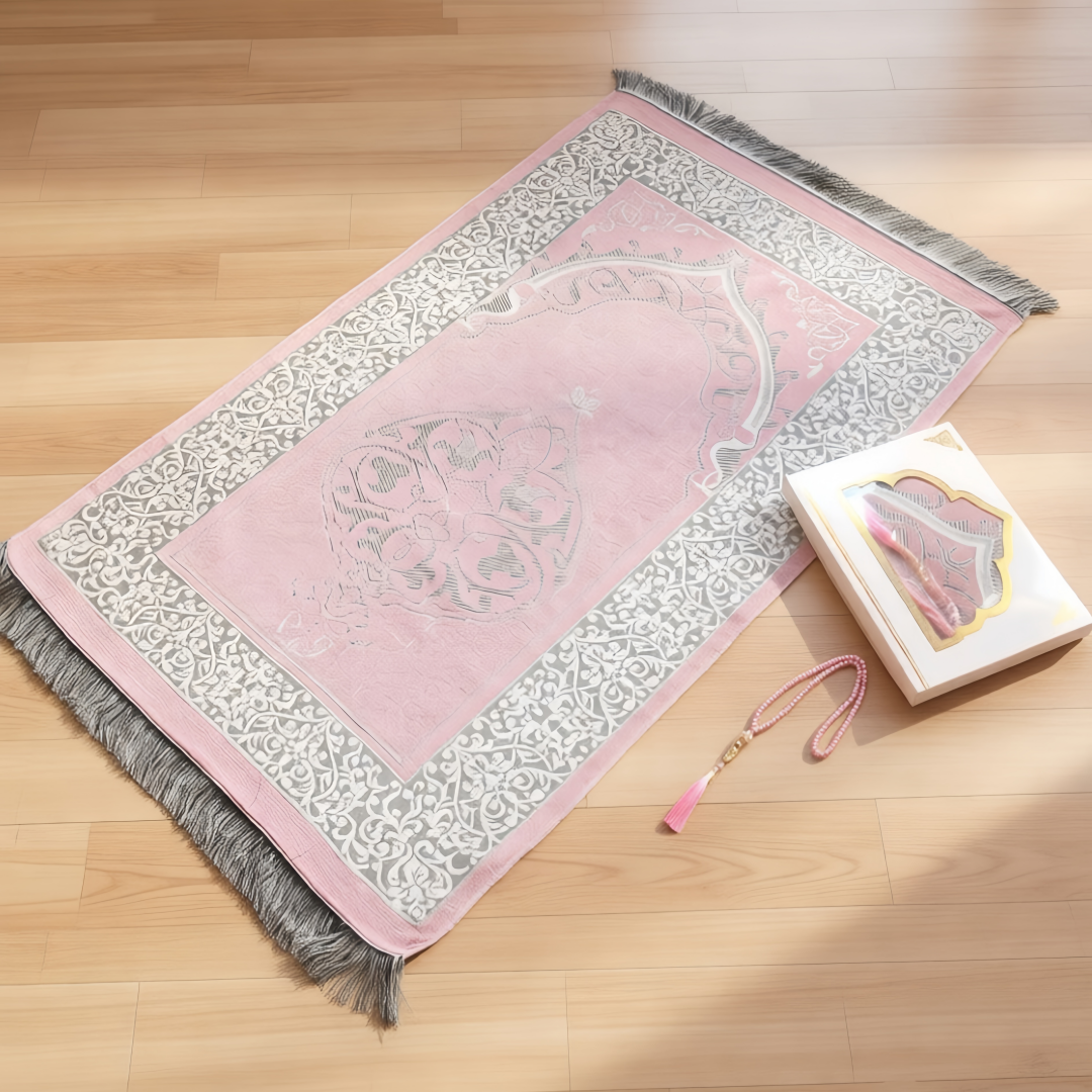 Muslim Prayer Rug with Tasbih  - Women Bags For Eid review and price