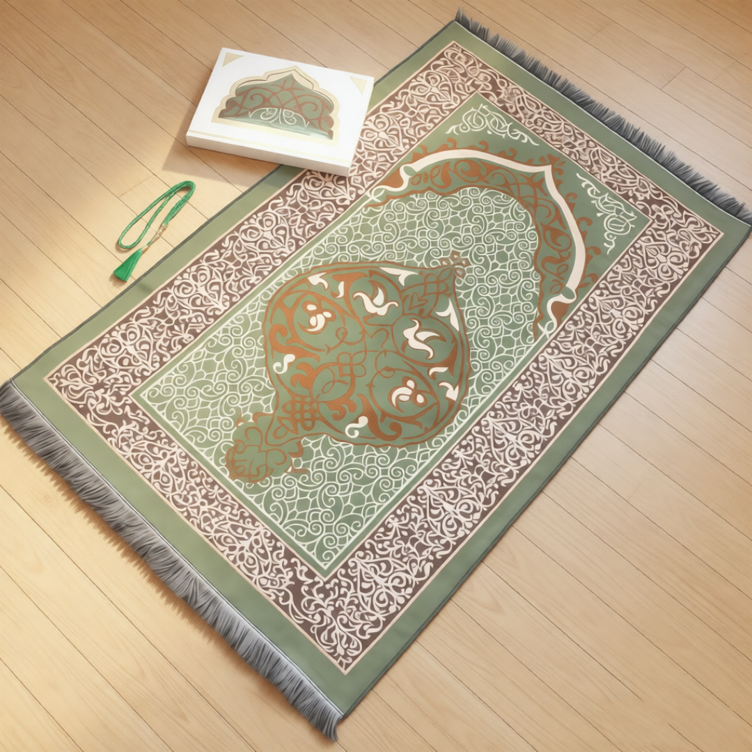 Muslim Prayer Rug with Tasbih  - Women Bags For Eid review and price