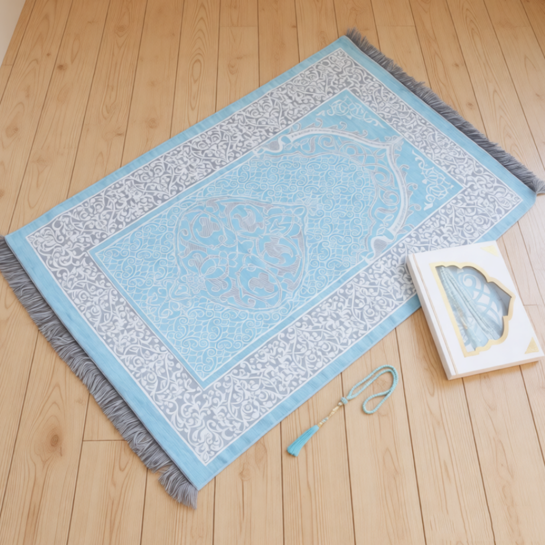 Muslim Prayer Rug with Tasbih  - Women Bags For Eid review and price