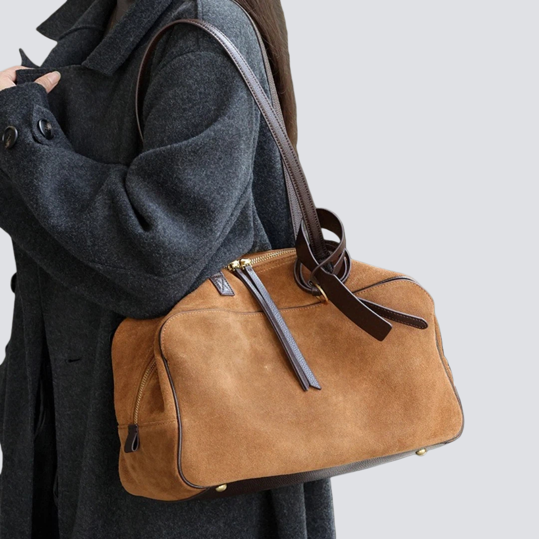 Suede Leather Womens Shoulder  - Women Handheld Bags review and price