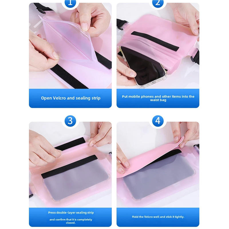 1PC Waterproof Waist Belt Bag  - Women Bags Waterproof review and price