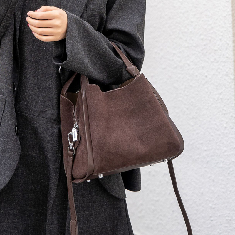 Burminsa Cowhide Suede Genuine - Women'S Work Bags Designer review and price