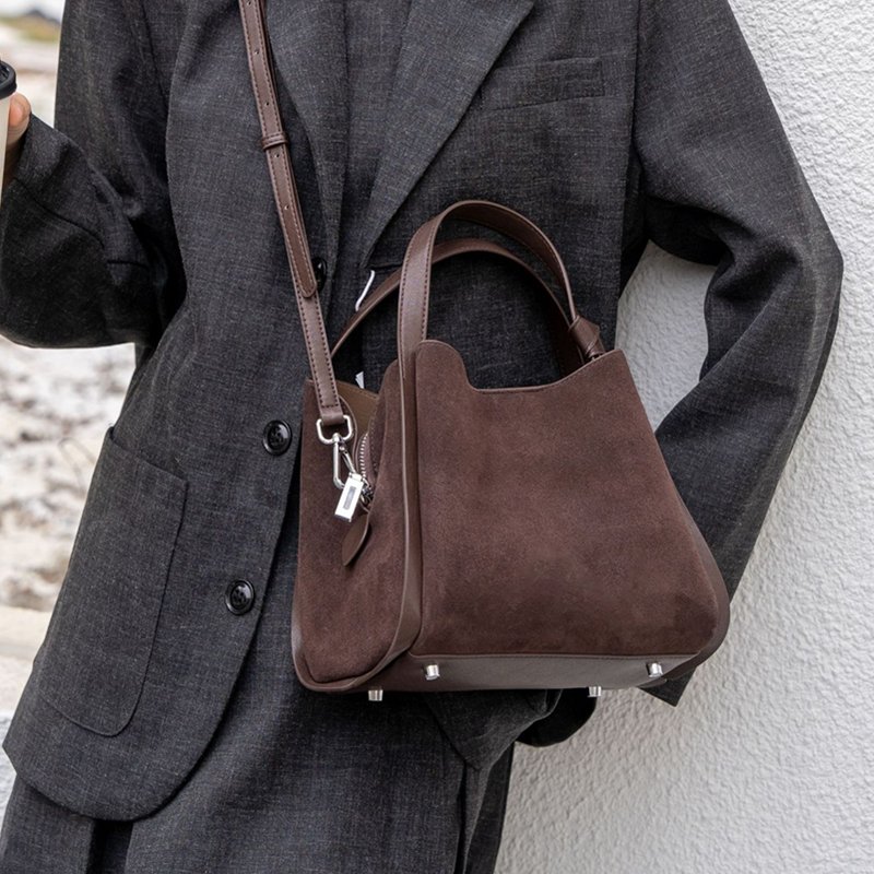 Burminsa Cowhide Suede Genuine - Women'S Work Bags Designer review and price
