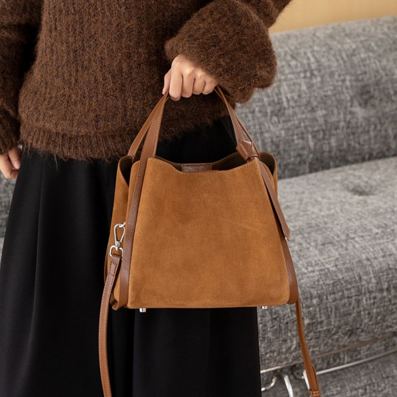 Burminsa Cowhide Suede Genuine - Women'S Work Bags Designer review and price