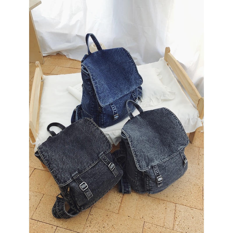 Vintage Denim Backpack For Wom - Women Bags Jeans review and price