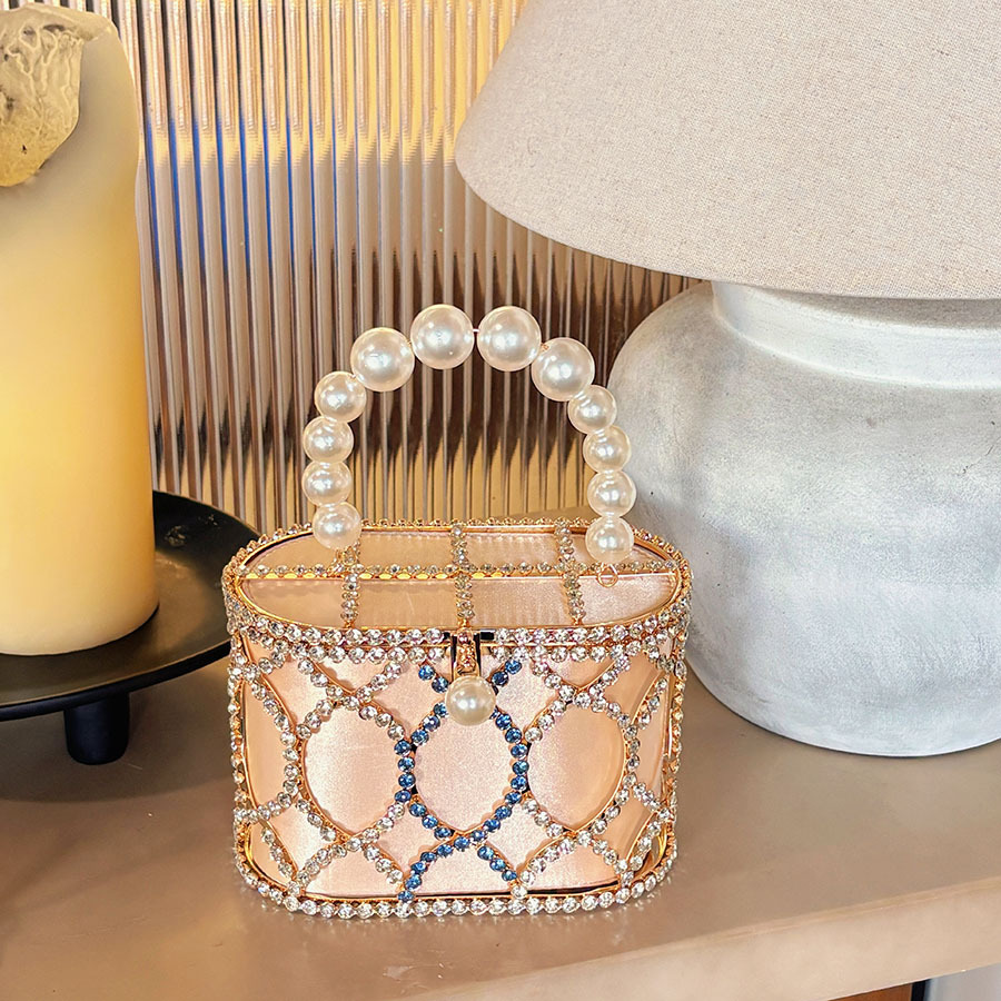 French Pearl Diamond Hand-held - Women Handheld Bags review and price