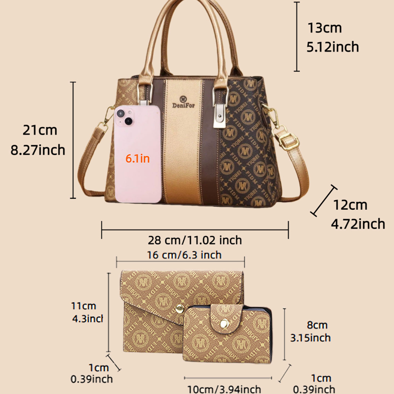 3-piece set of women's handbag - Women'S Bags Handbags review and price