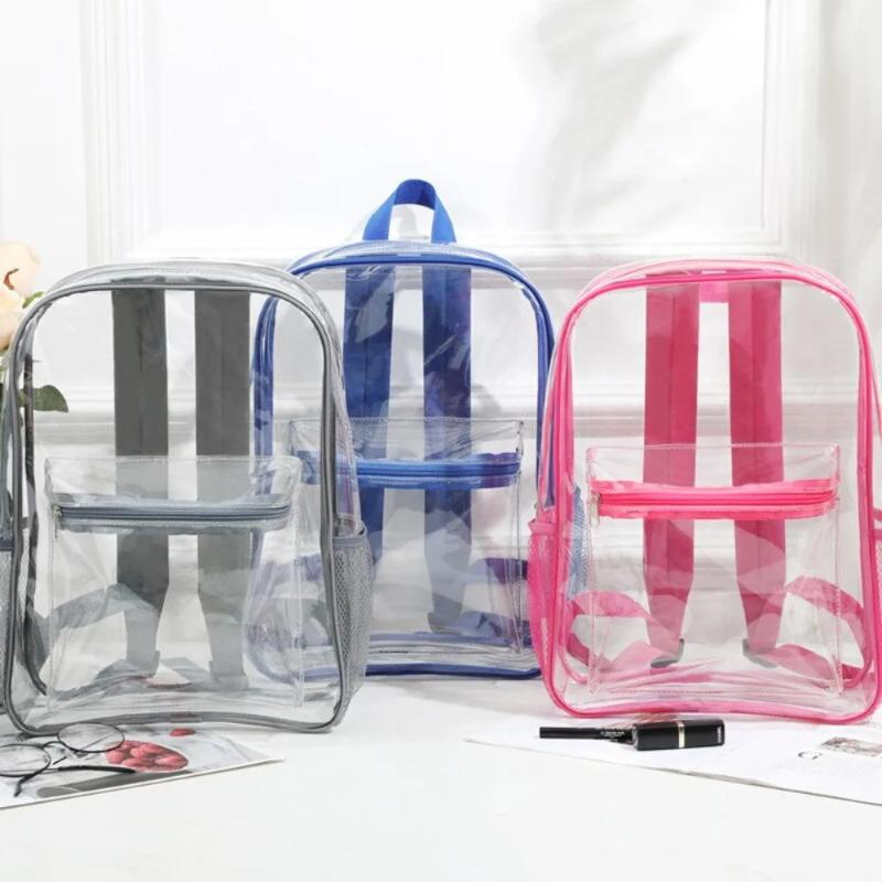 Transparent PVC Backpack Outdo - Women Bags Waterproof review and price