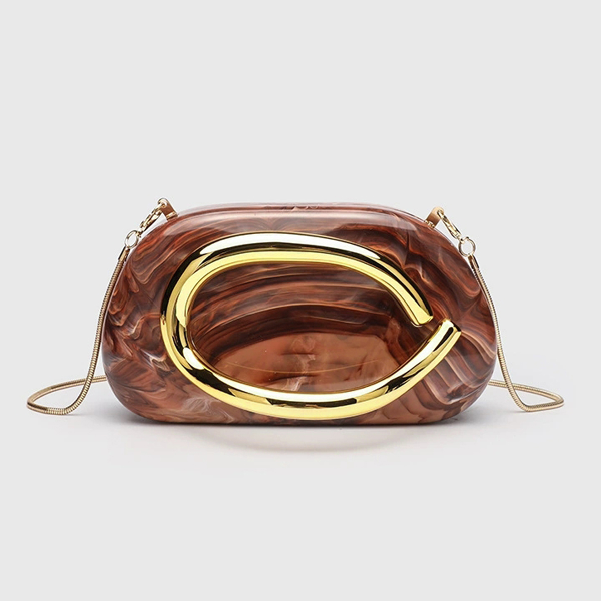Women Acrylic Metal Handle Han - Women Handheld Bags review and price