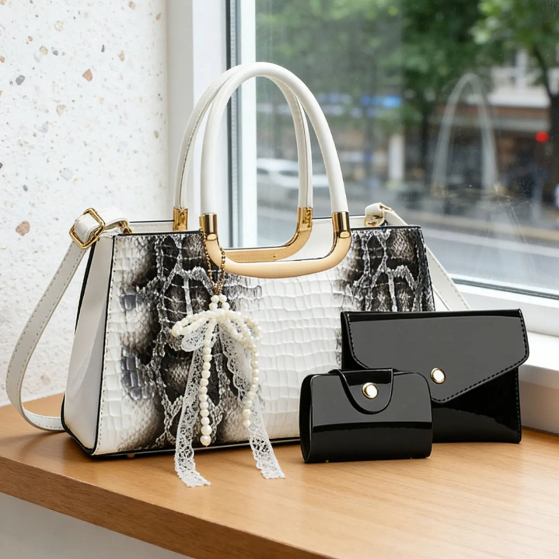 Women's Handbag Set, Crocodile - Women'S Bags Handbags review and price