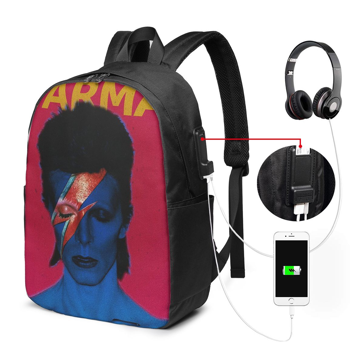 Davids Bowied Backpack Travel  - Womens Backpack review and price