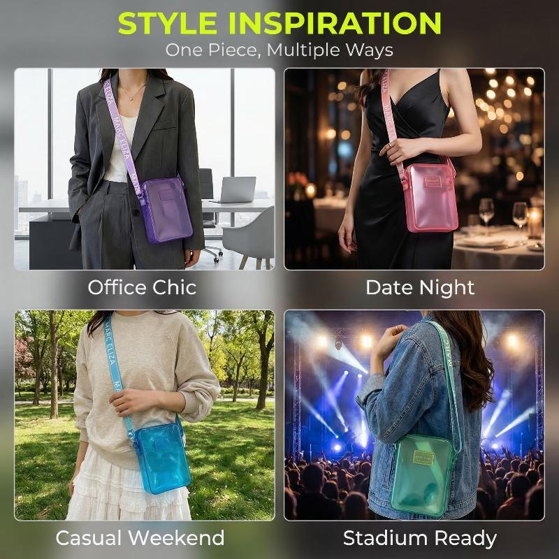 NewFashionable PVC Messenger B - Women Bags Waterproof review and price