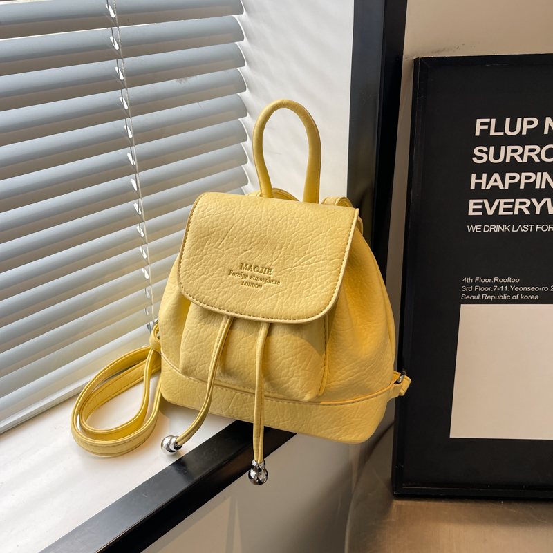 Solid Small String Backpacks P - Women Bags On Sale review and price