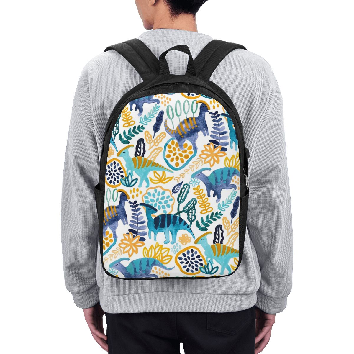Gouache Parasaurolophuses Back - Womens Backpack review and price