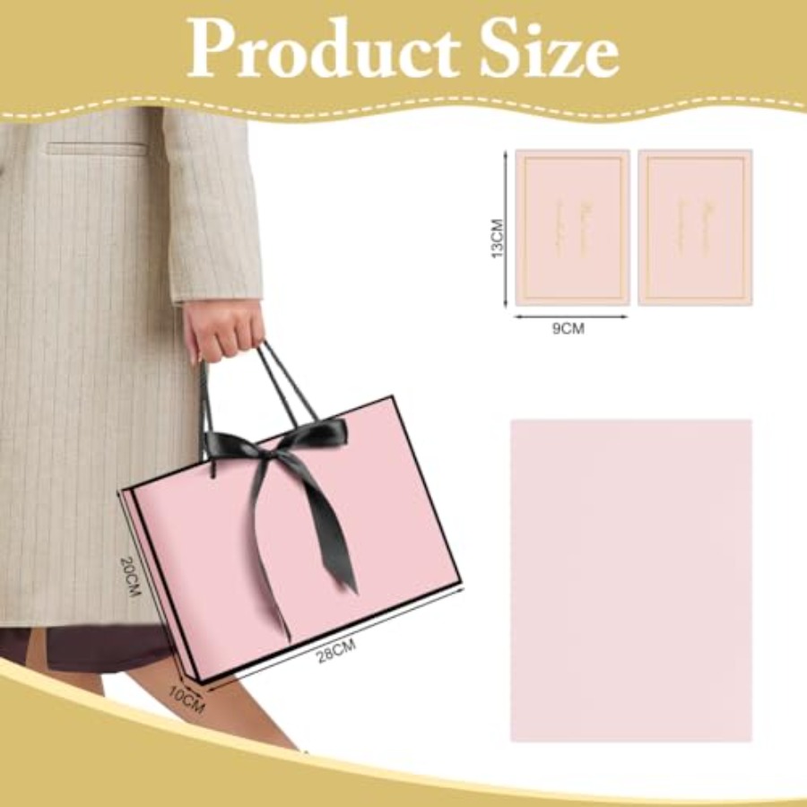 2PCS Medium Gift Bags, Paper G - Women Bags For Eid review and price