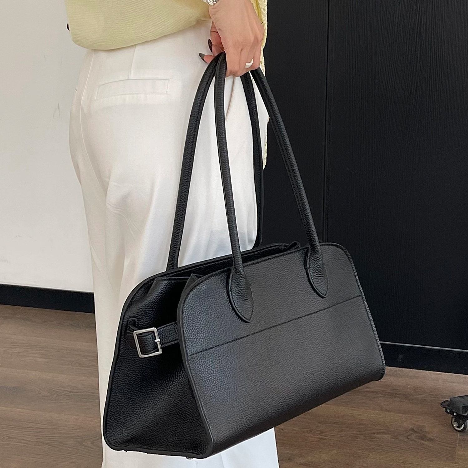 Litchi Grain Texture Tote Bag  - Women'S Work Bags Designer review and price