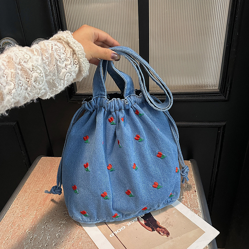 Japanese Embroidery Flower Den - Women Bags Jeans review and price