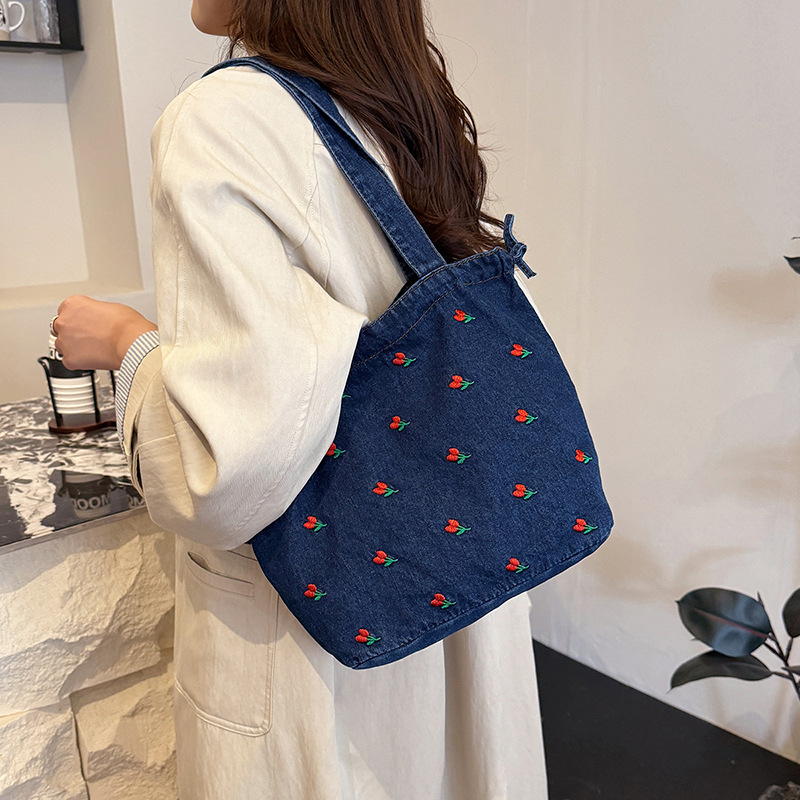 Japanese Embroidery Flower Den - Women Bags Jeans review and price